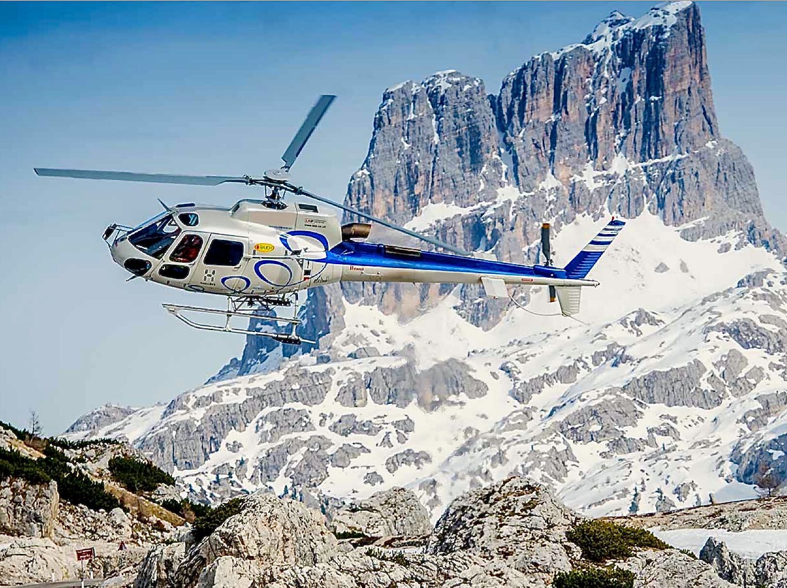 Bozen South Tyrol-Helicopter Sightseeing Flight 30 min.
