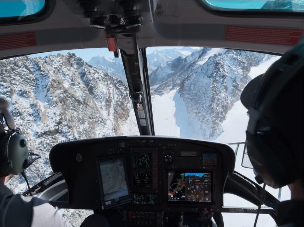 Helikopter Panoramaflug Best of Sölden 60 min. 
