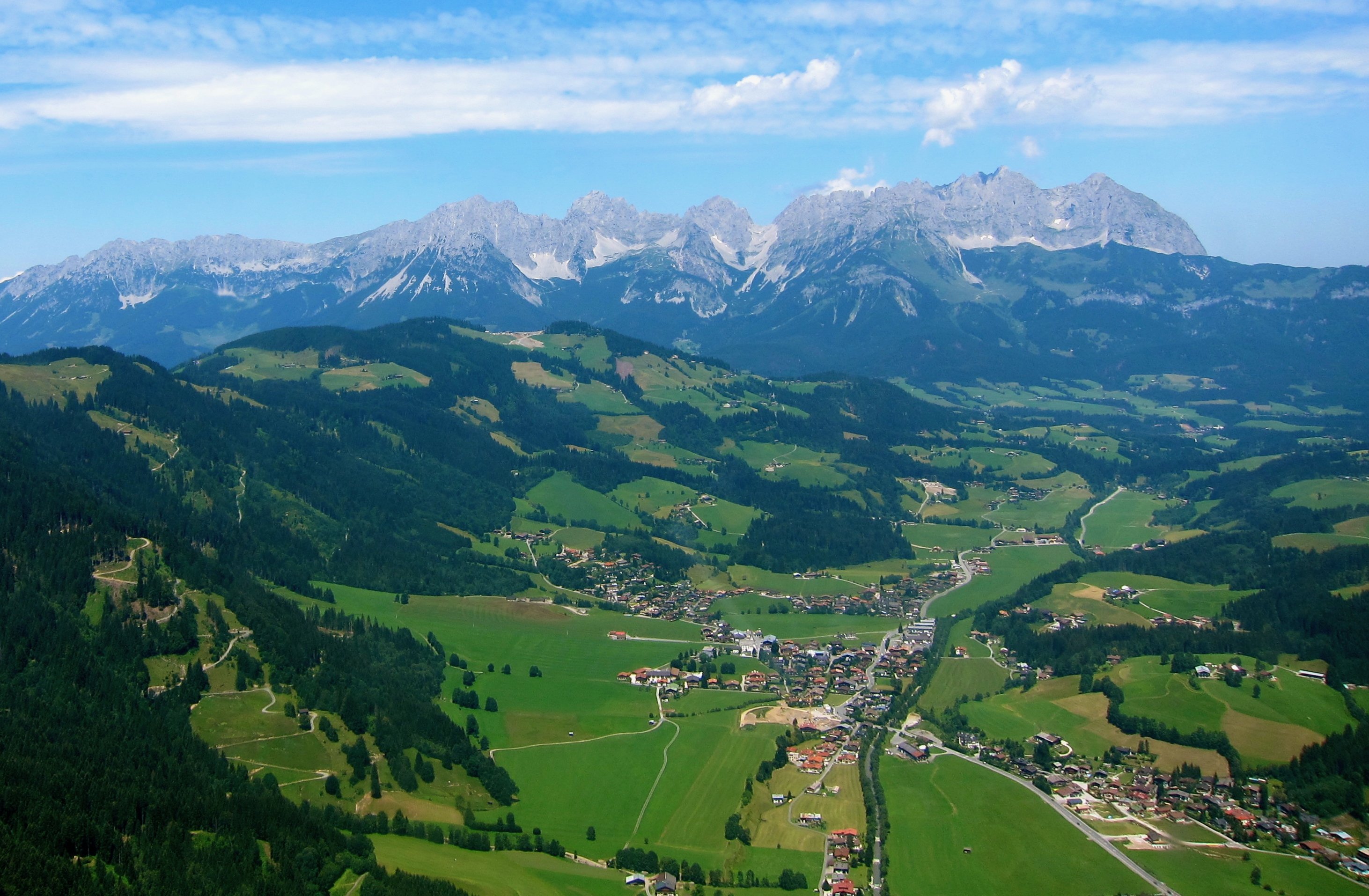 Wilder Kaiser-Rundflug 50 min.